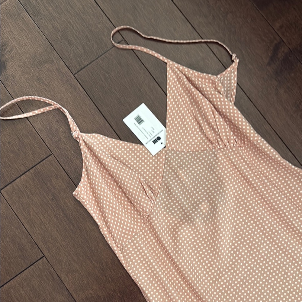 Polka Dot Spaghetti Strap Dress